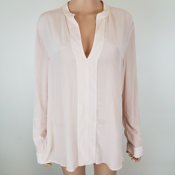 Banana Republic Tops - Banana Republic Silk Hi Lo Lagenlook Top L